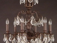 copper-brown-chandelier--interior design marbella