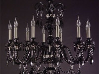 crystal-and-nickel-chandelier--interior design marbella