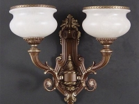 antique-brass-with-white-alabaster3_designer wall lights marbella