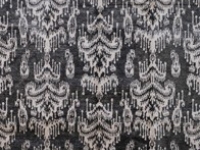bamboo-ikat-black, designer rugs and cushions, Marbella