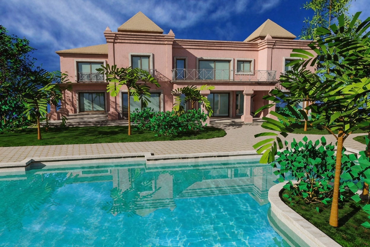 3D INTERIOR DESIGN 9 3d exterior villa3 aladecor